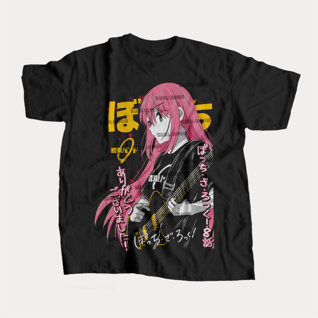 BOCCHI THE ROCK - HITORI GOTO - POLO MANGA CORTA