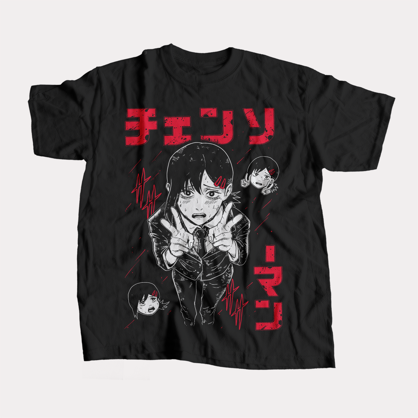 CHAINSAW MAN 24 - POLO MANGA CORTA