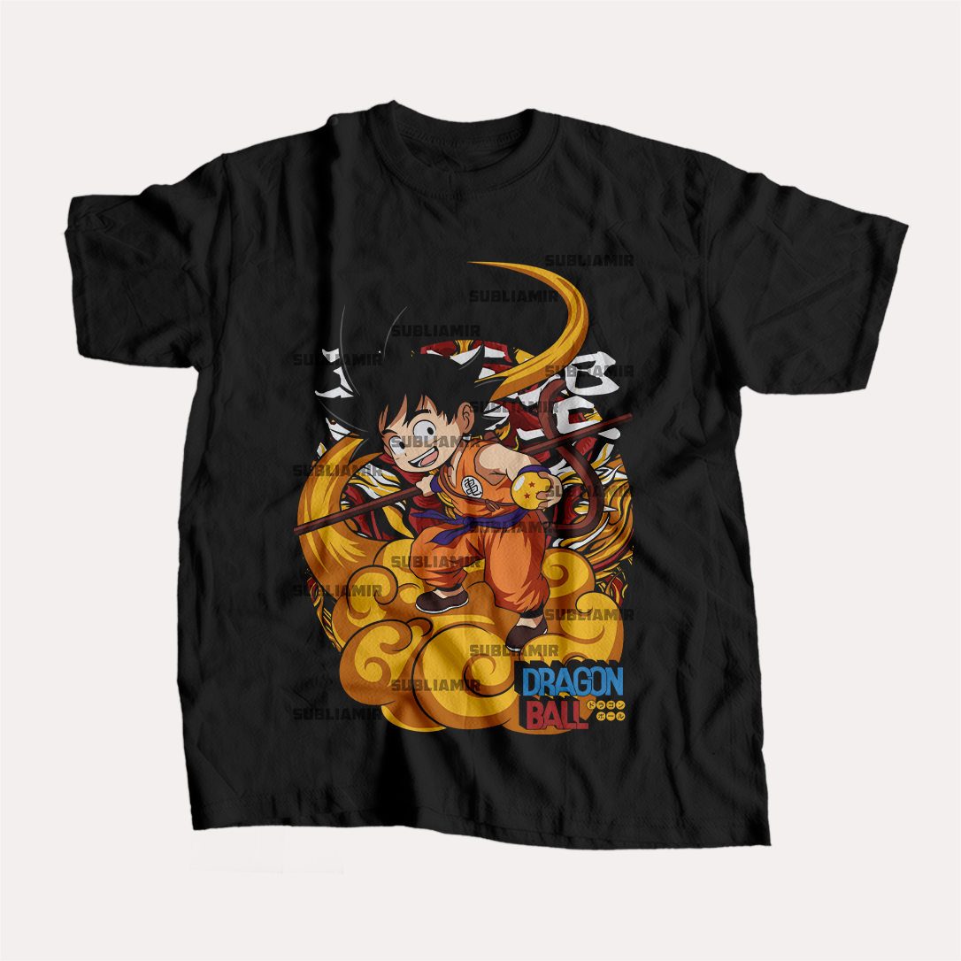 DRAGON BALL Z - GOKU - POLO MANGA CORTA