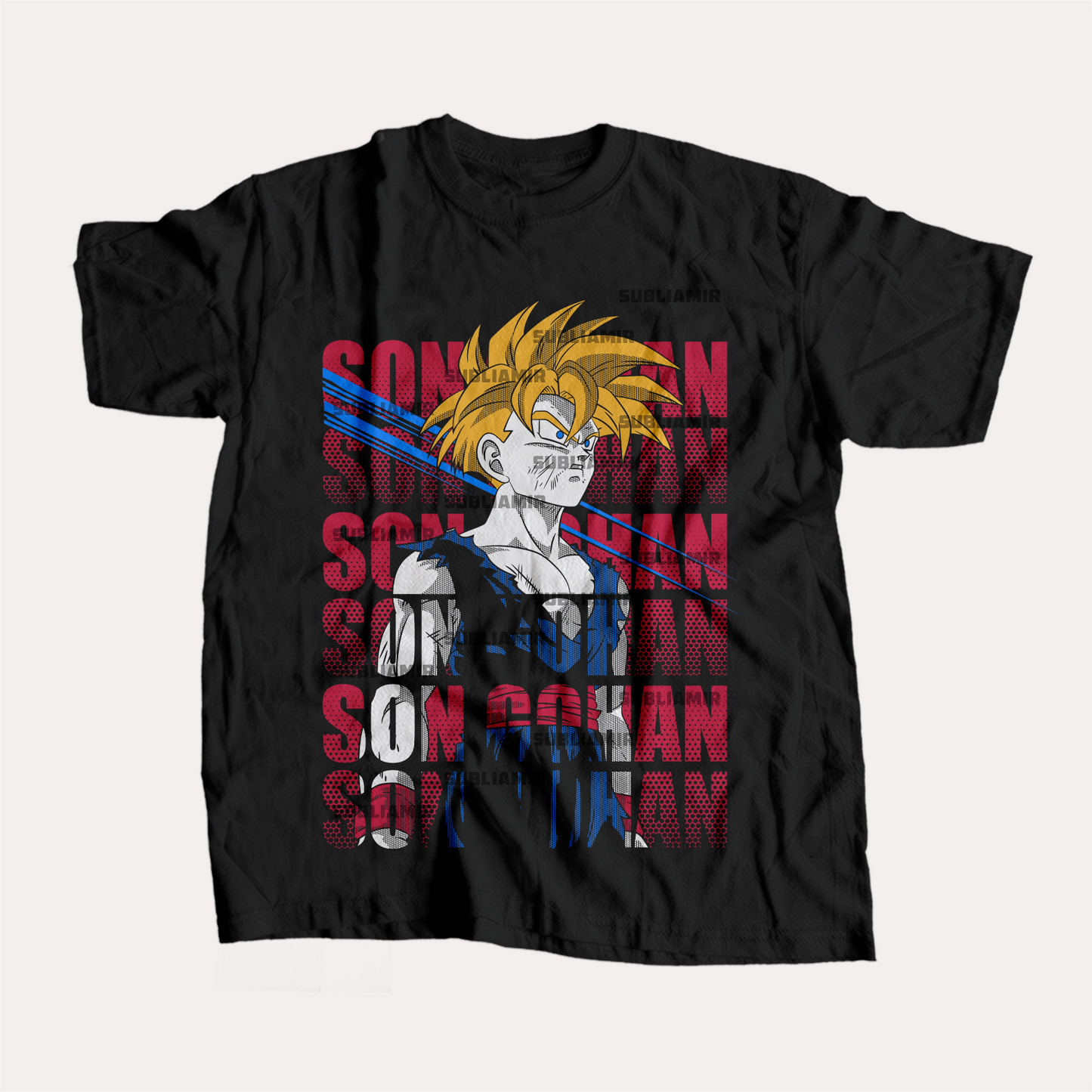 DRAGON BALL Z - GOHAN - POLO MANGA CORTA
