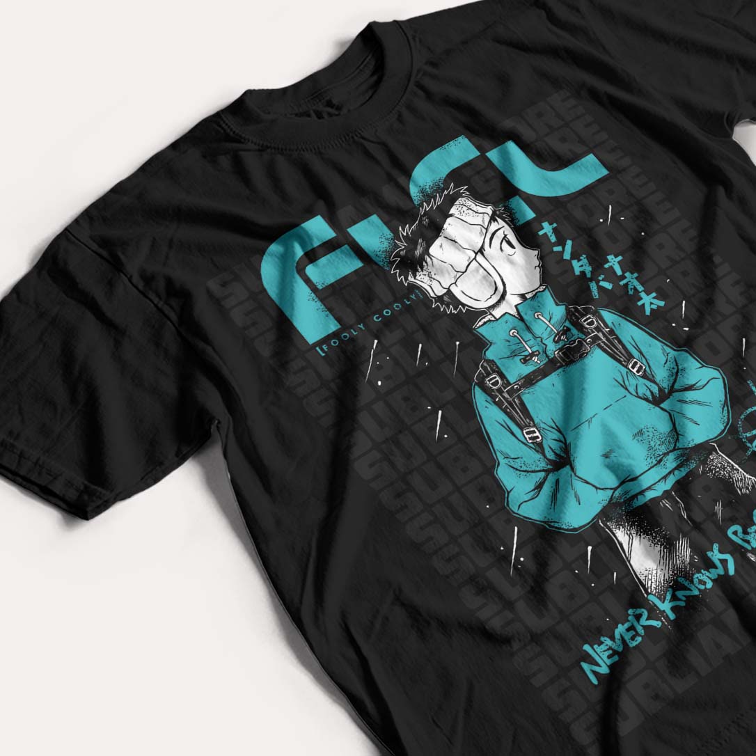 FLCL - NAOTA NANDABA - POLO MANGA CORTA