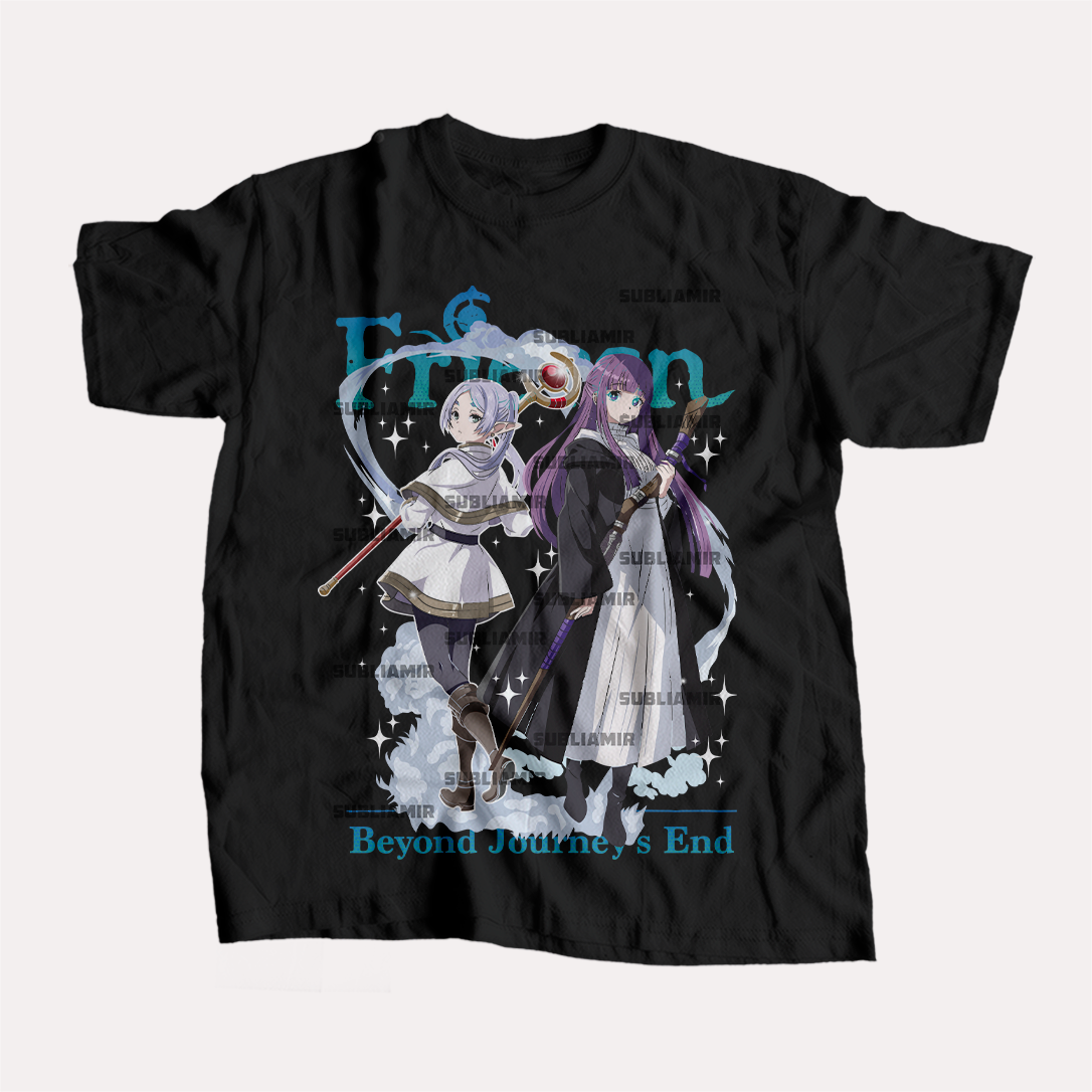 SOUSOU NO FRIEREN - FRIEREN-FERN - POLO MANGA CORTA