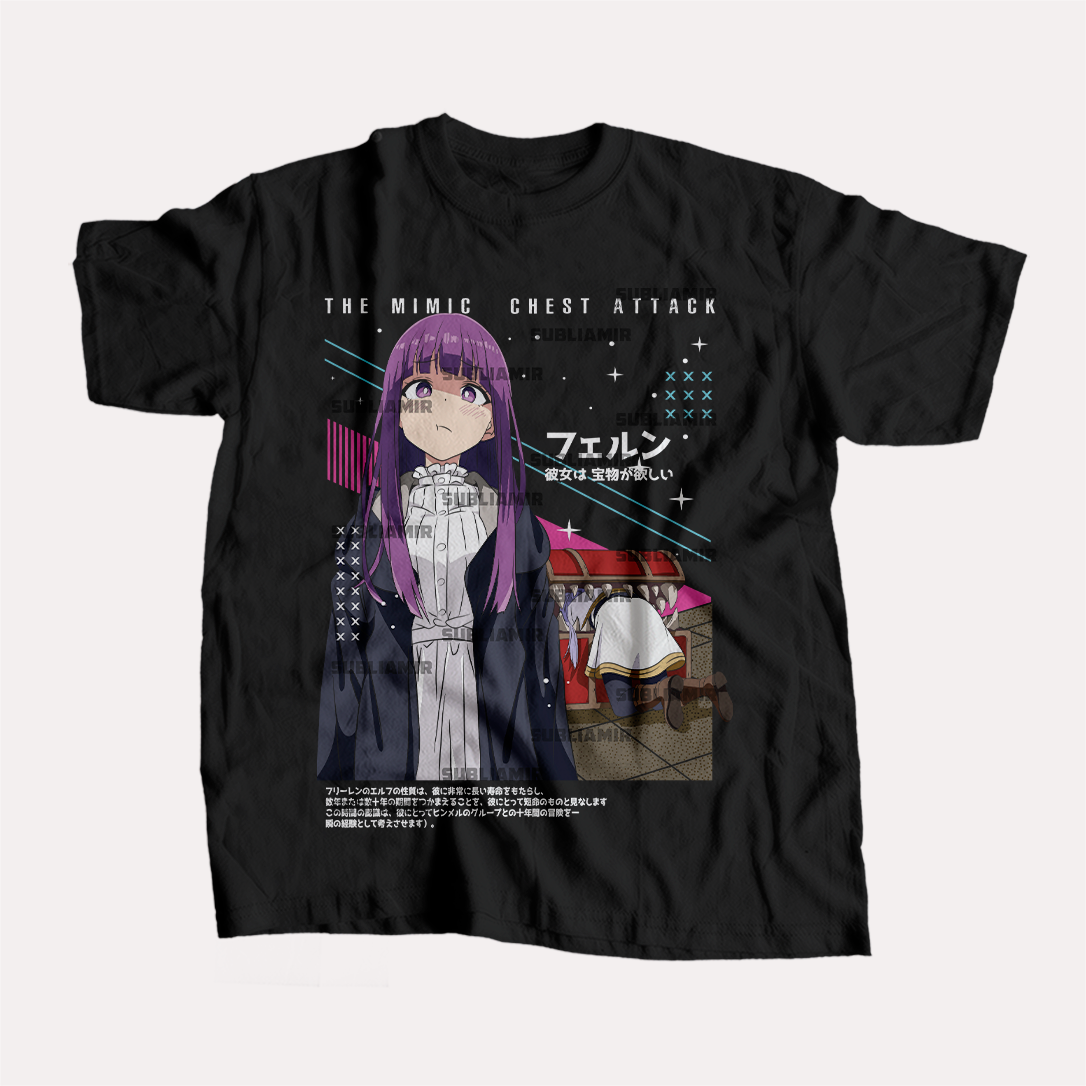 SOUSOU NO FRIEREN - FERN - POLO MANGA CORTA