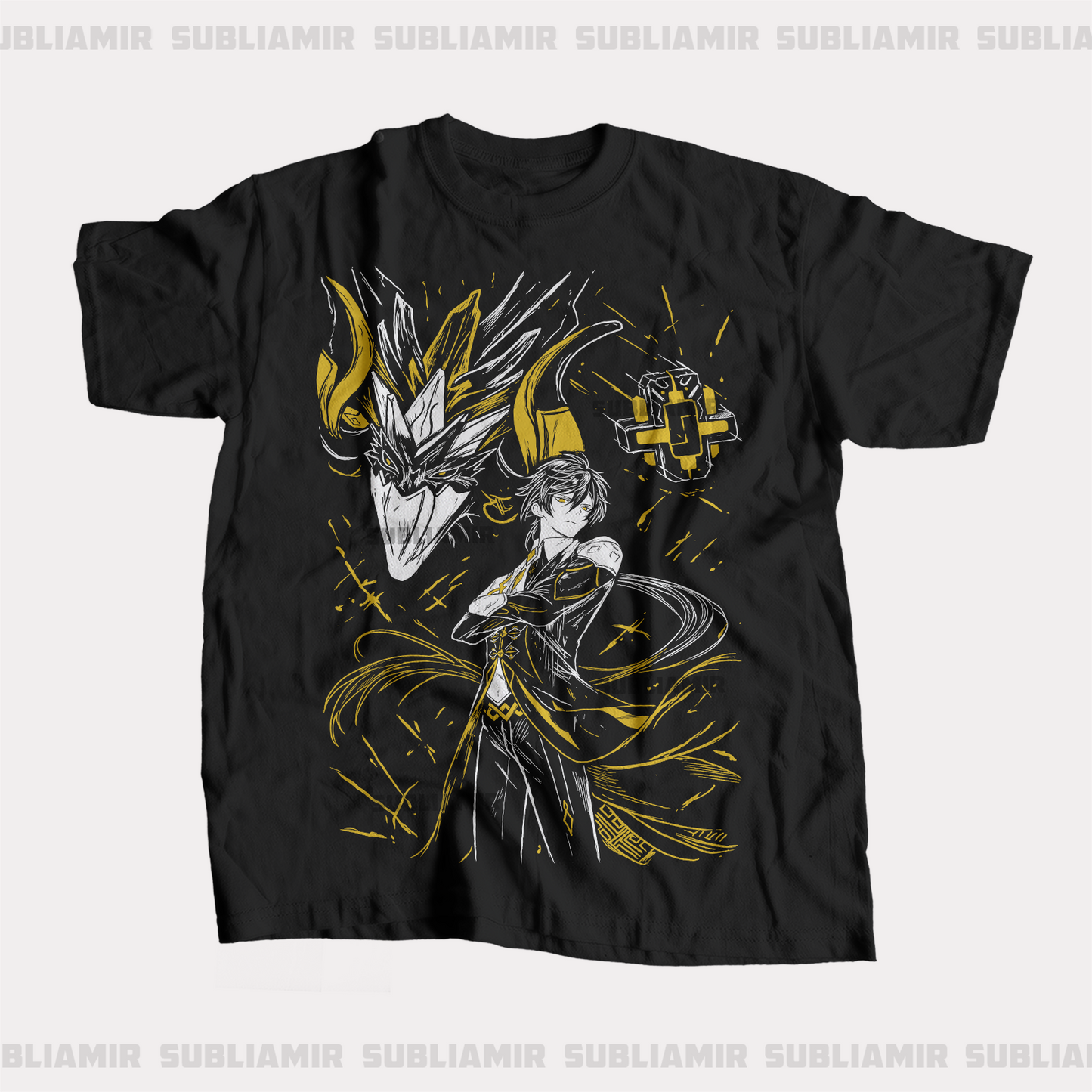 GENSHIN IMPACT 5 - POLO MANGA CORTA