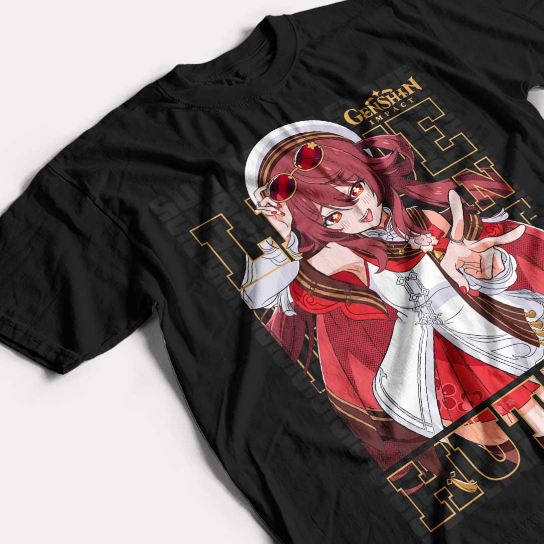 GENSHIN IMPACT - HU TAO - POLO MANGA CORTA