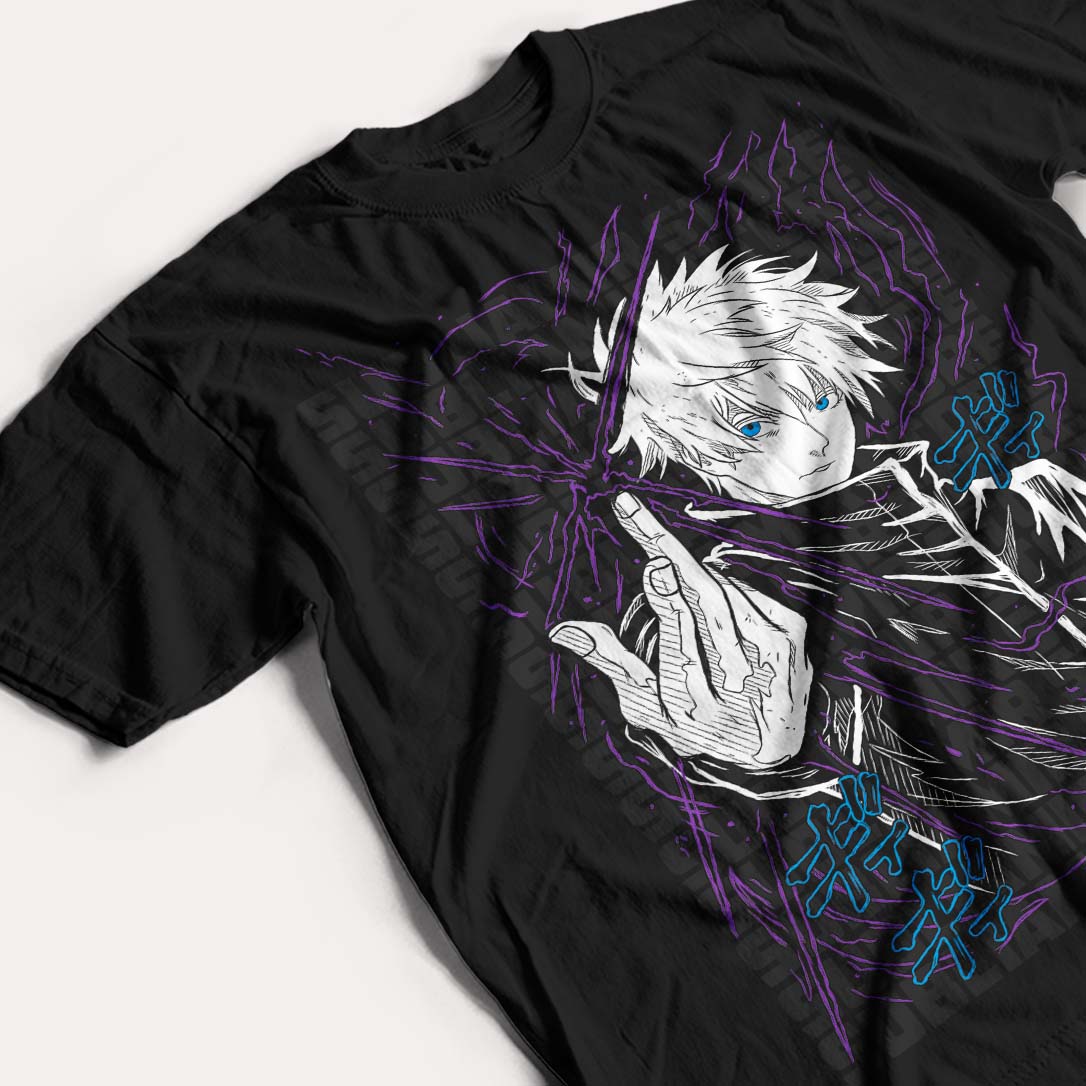 JUJUTSU KAISEN - SATORU GOJO - POLO MANGA CORTA