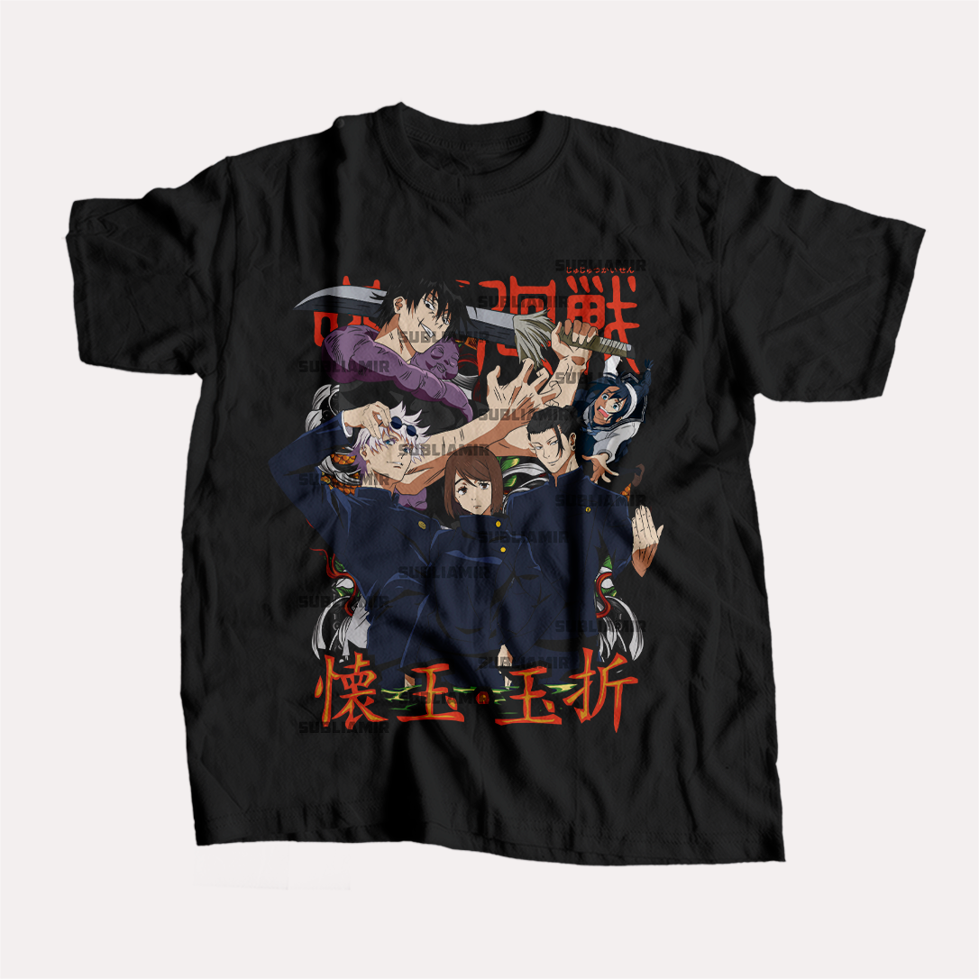 JUJUTSU KAISEN - POLO MANGA CORTA
