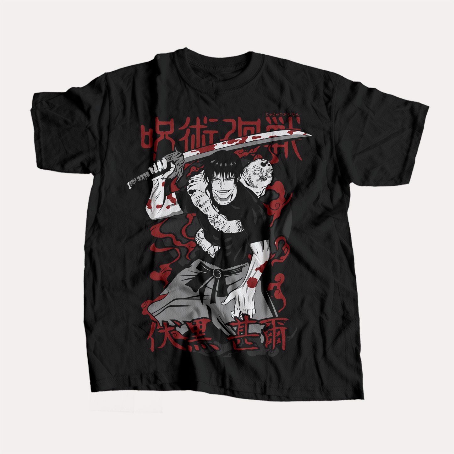 JUJUTSU KAISEN - TOJI FUSHIGURO - POLO MANGA CORTA