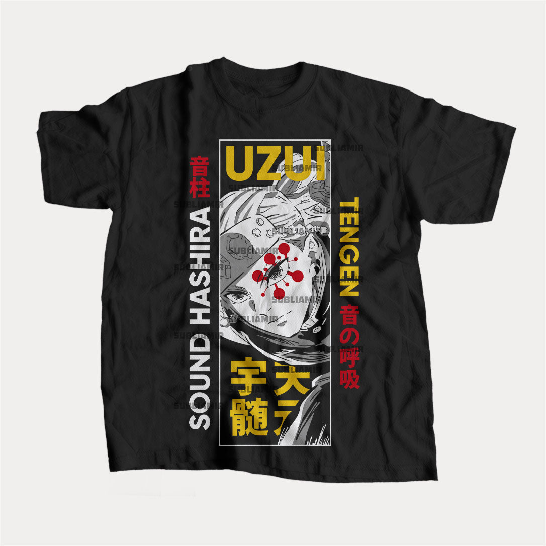 KIMETSU NO YAIBA - TENGEN UZUI - POLO MANGA CORTA