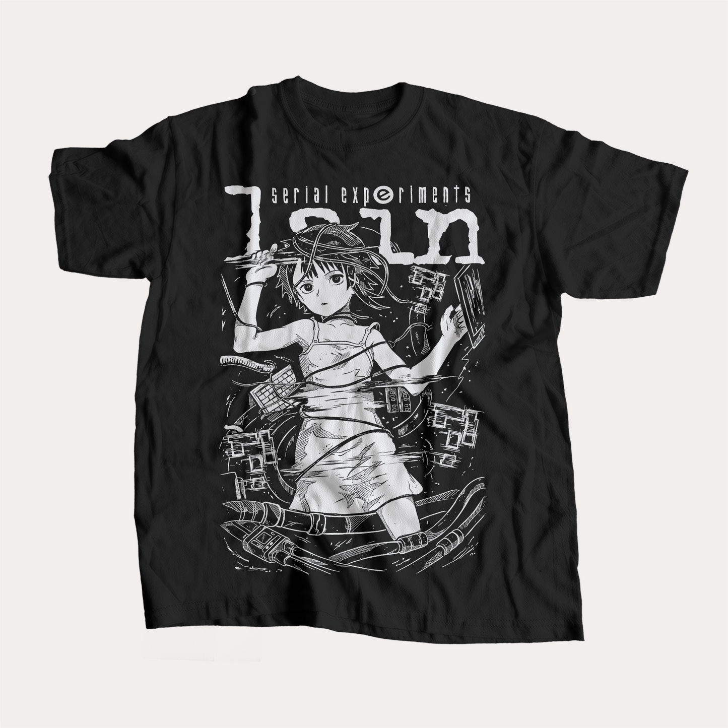 SERIAL EXPERIMENTAL LAIN 1 - POLO MANGA CORTA