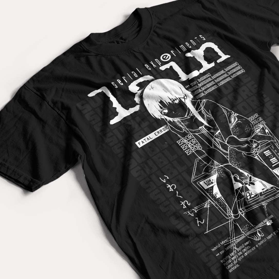 SERIAL EXPERIMENTAL LAIN - LAIN IWAKURA - POLO MANGA CORTA