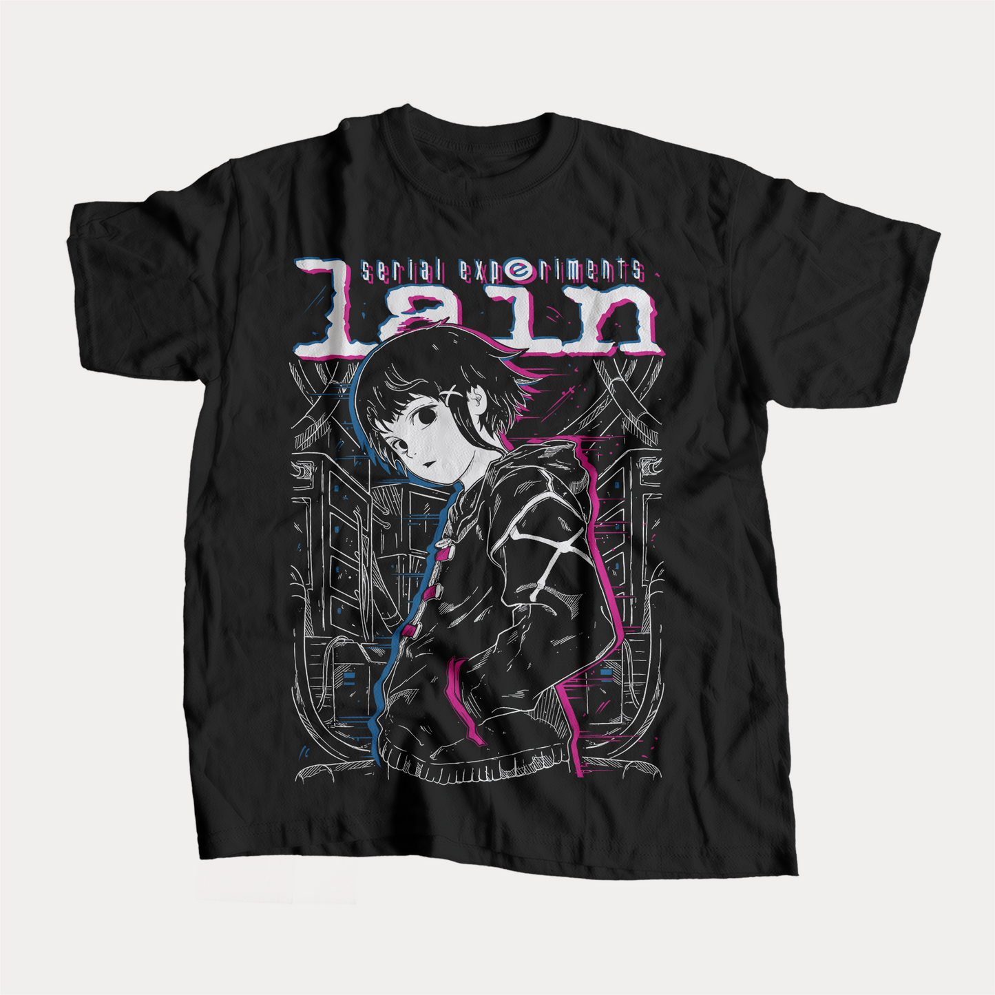 SERIAL EXPERIMENTAL LAIN 2 - POLO MANGA CORTA