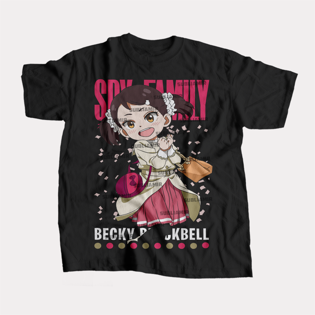 SPY FAMILY - BECKY BLACKBELL - POLO MANGA CORTA