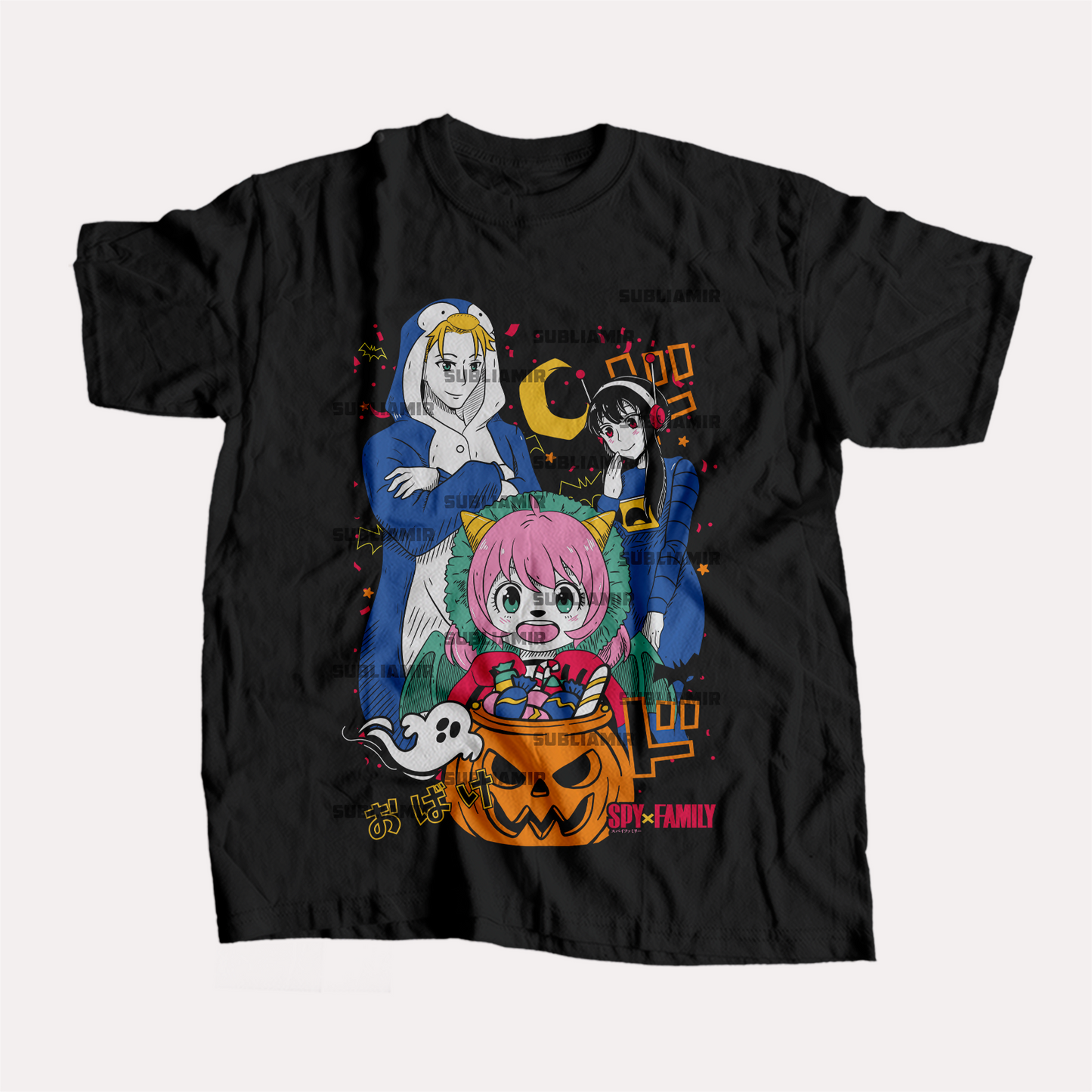 SPY FAMILY - ANYA-YOR-LOID - POLO MANGA CORTA