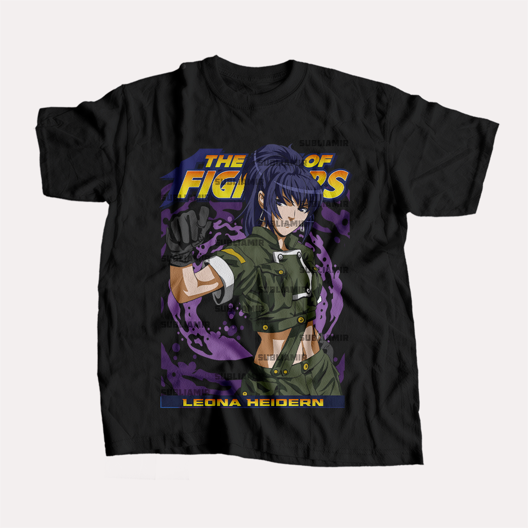 STREET FIGHTER - LEONA HEIDERN - POLO MANGA CORTA