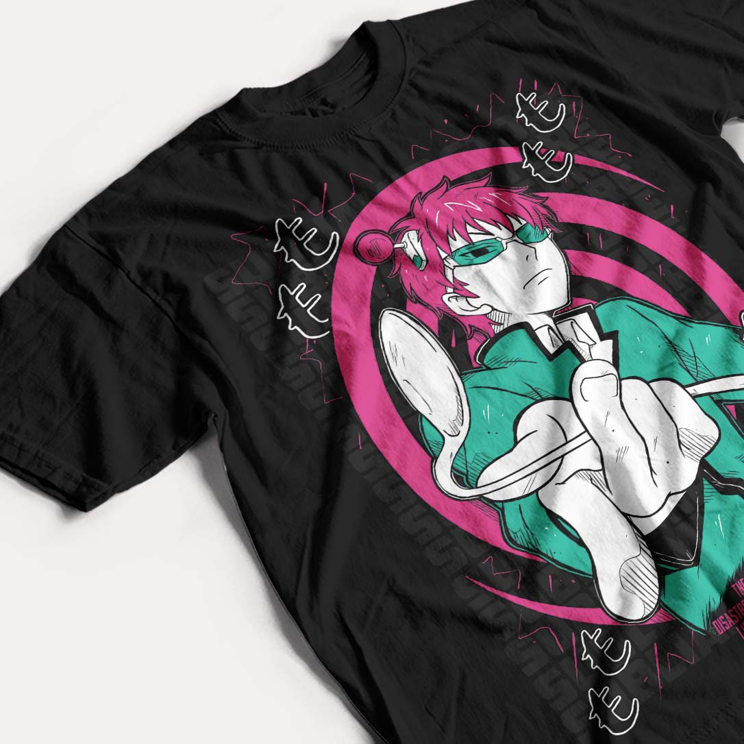 SAIKI KUSUO NO PSI-NAN - KUSUO SAIKI - POLO MANGA CORTA