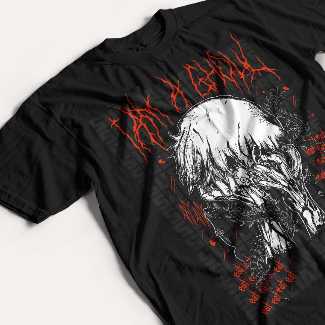 TOKYO GHOUL - KEN KANEKI - POLO MANGA CORTA