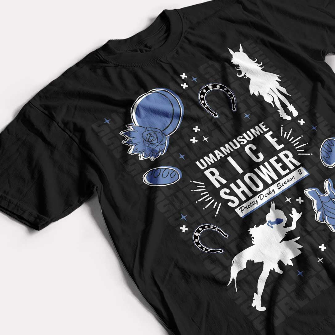 UMA MUSUME - RICE SHOWER - POLO MANGA CORTA