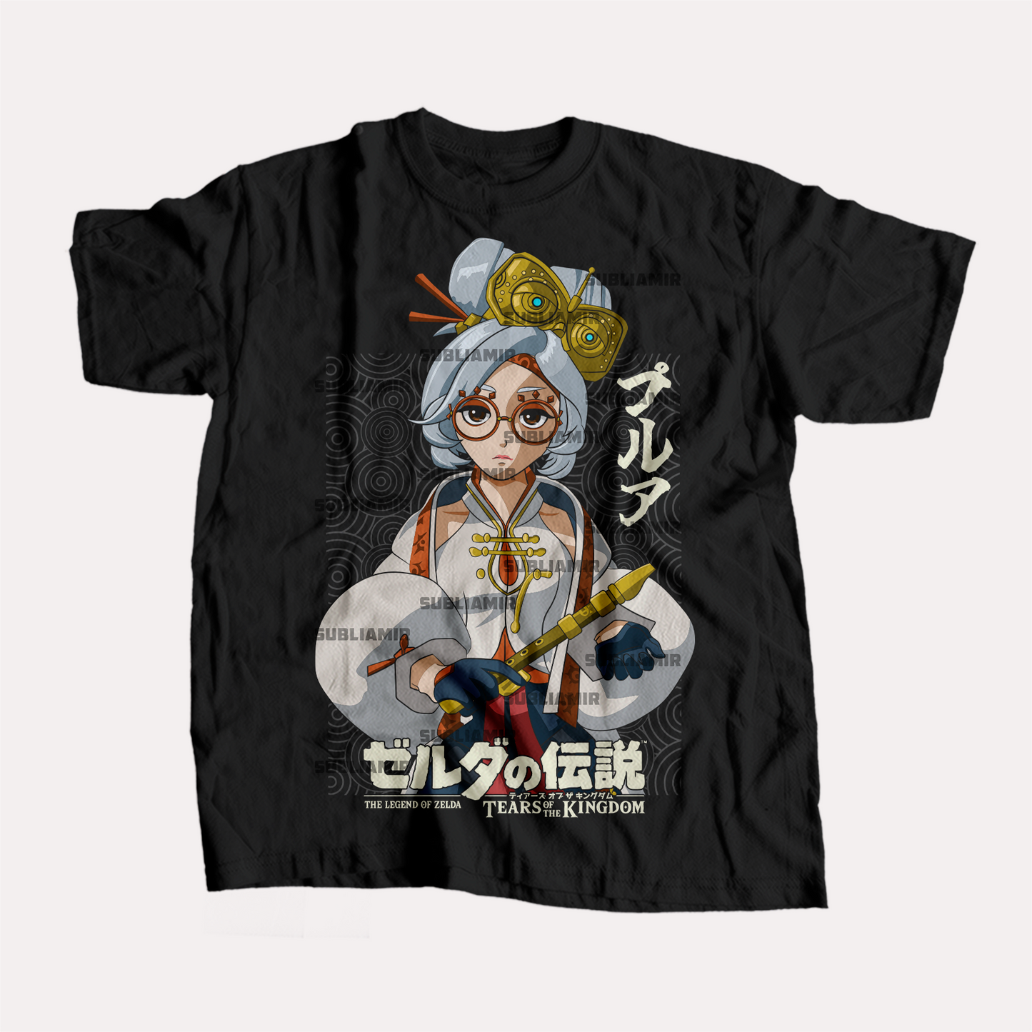THE LEGEND OF ZELDA - PRUNIA - POLO MANGA CORTA