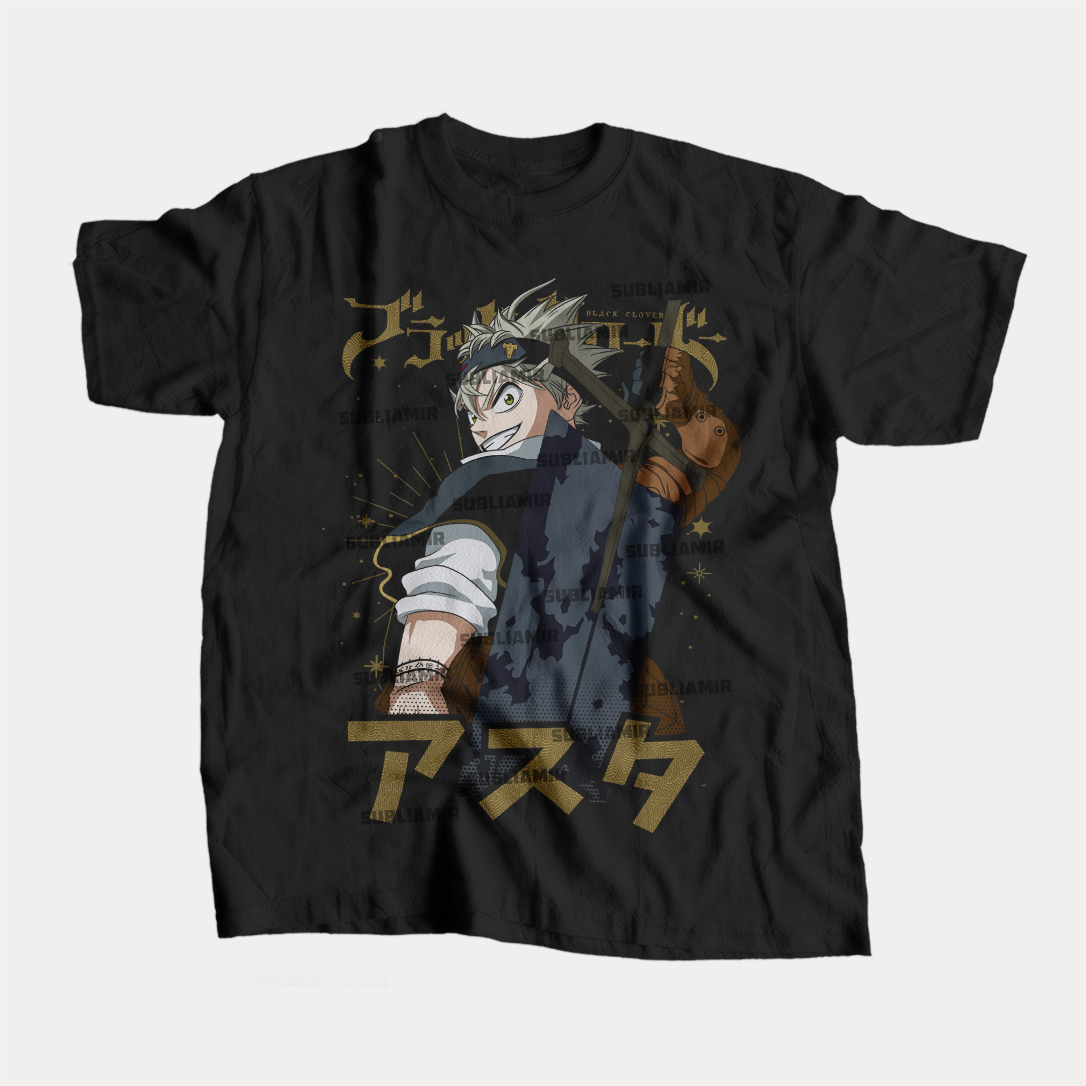 BLACKCLOVER - ASTA - POLO MANGA CORTA
