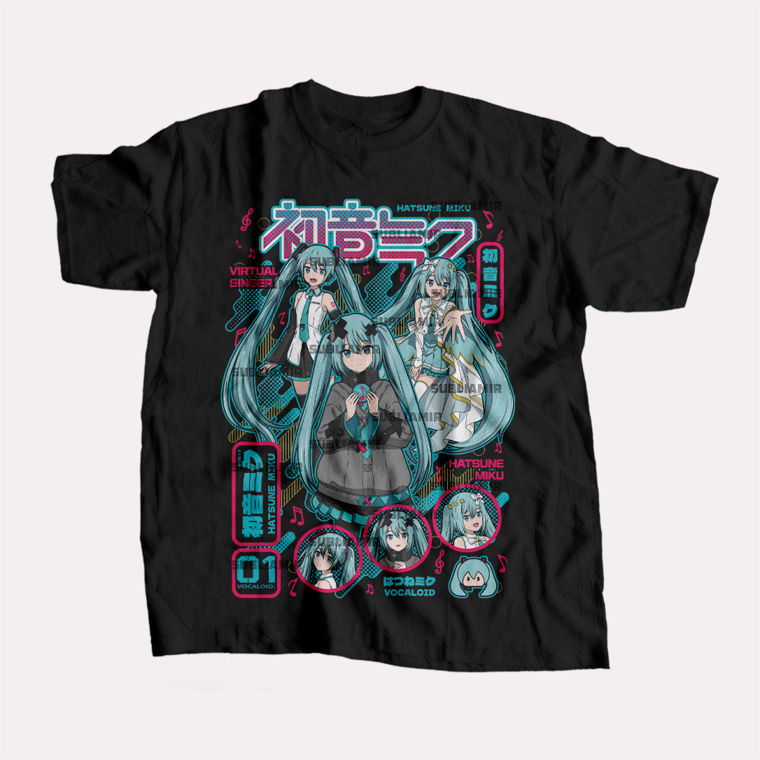 HATSUNE MIKU - POLO MANGA CORTA