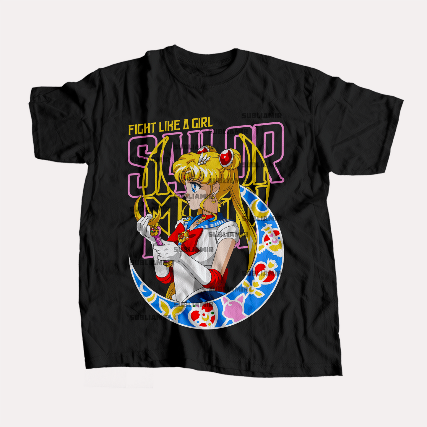 SAILOR MOON - USAGI TSUKINO - POLO MANGA CORTA