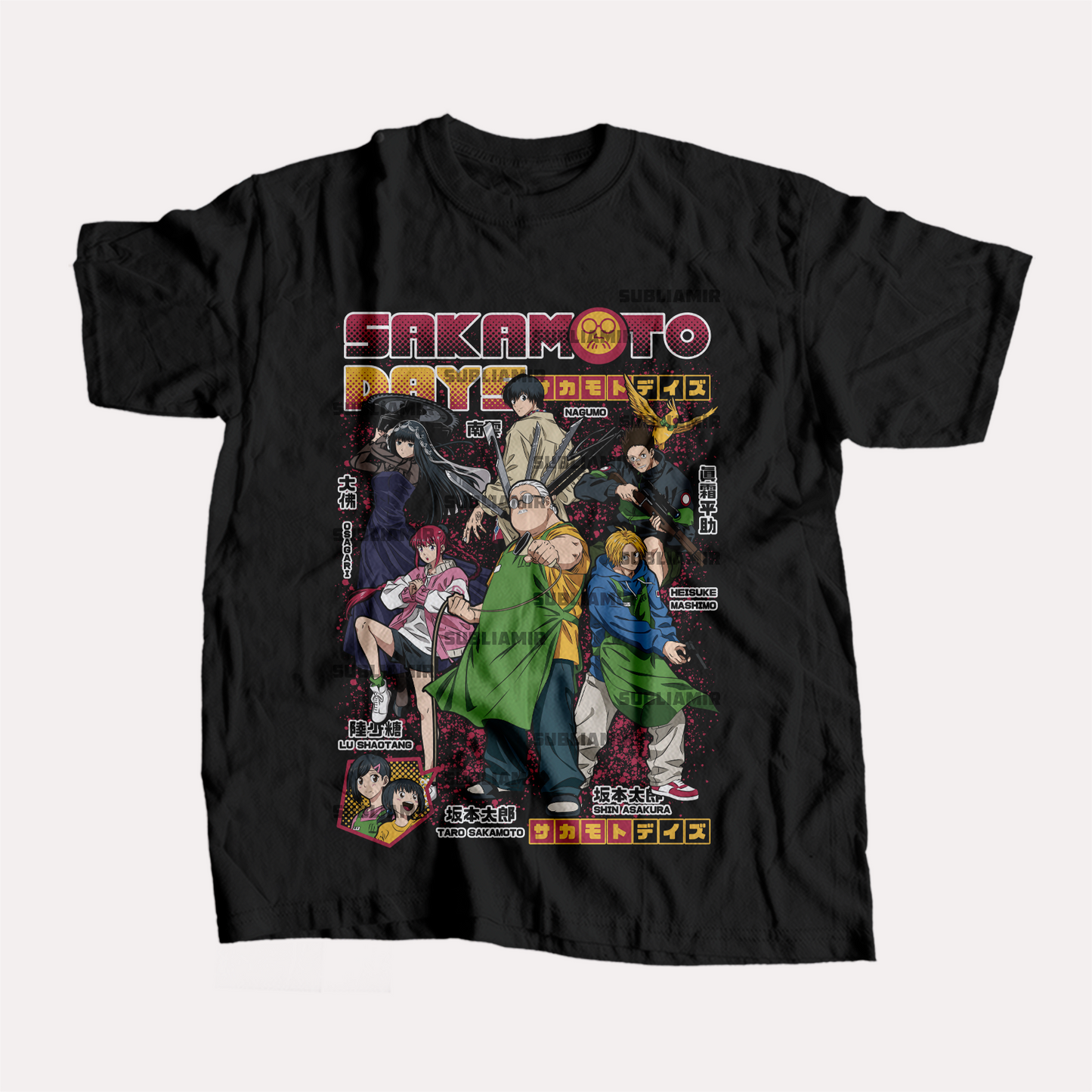 SAKAMOTO DAYS - POLO MANGA CORTA