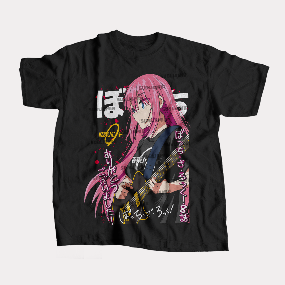 BOCCHI THE ROCK - HITORI GOTO - POLO MANGA CORTA