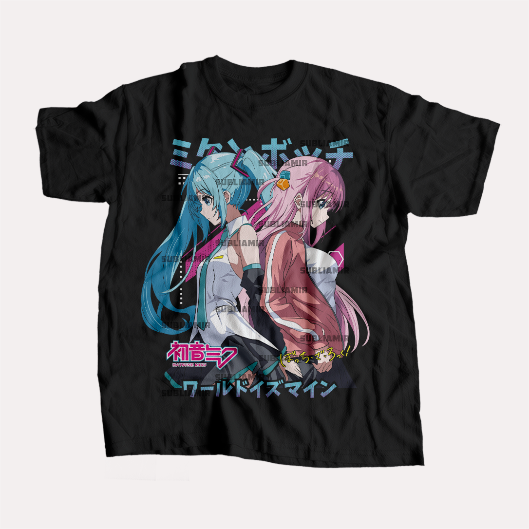 BOCCHI THE ROCK - HITORI GOTO - POLO MANGA CORTA