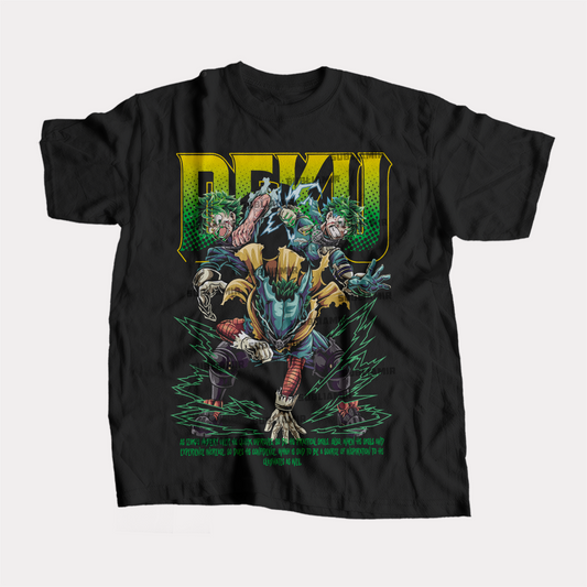 BOKU NO HERO ACADEMIA - IZUKU MIDORIYA - POLO MANGA CORTA