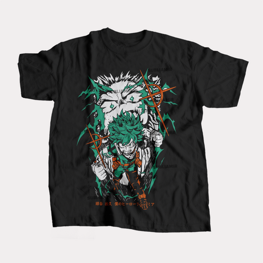 BOKU NO HERO ACADEMIA - IZUKU MIDORIYA - POLO MANGA CORTA