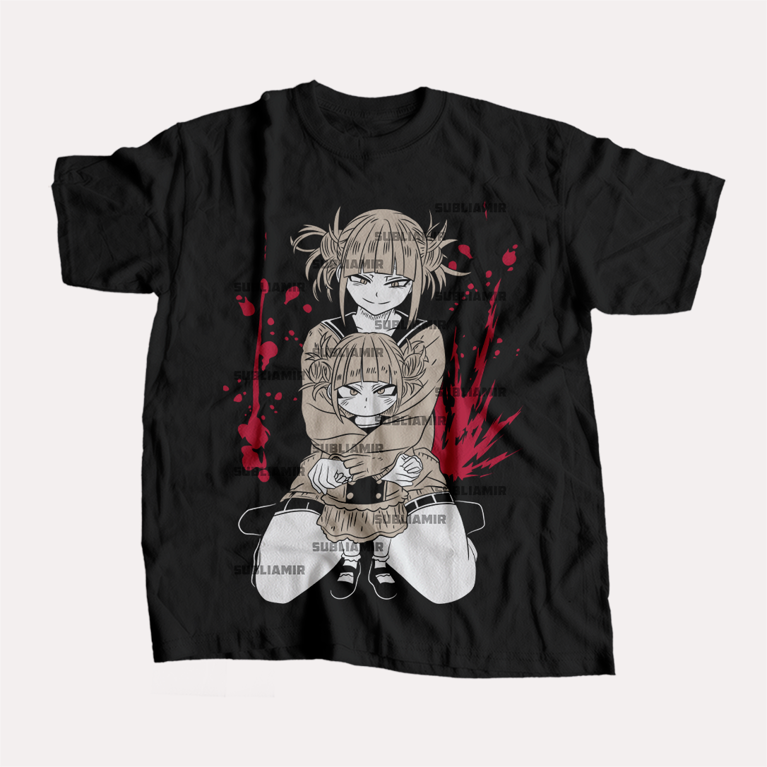 BOKU NO HERO ACADEMIA - HIMIKO TOGA - POLO MANGA CORTA