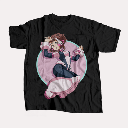 BOKU NO HERO ACADEMIA - OCHAKO URARAKA - POLO MANGA CORTA