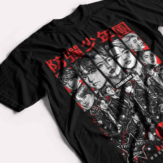 BTS - BTS WORLD TOUR ARIRANG - POLO MANGA CORTA