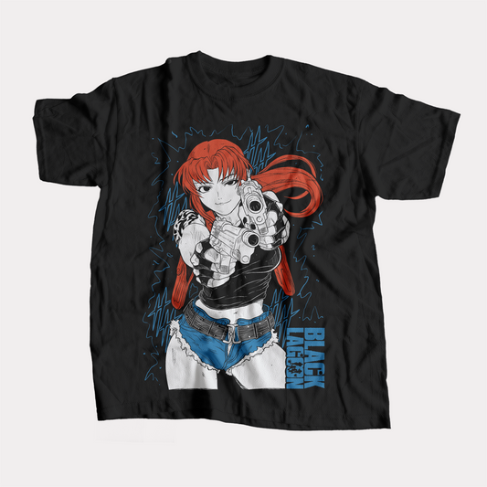 BLACK LAGOON - POLO MANGA CORTA