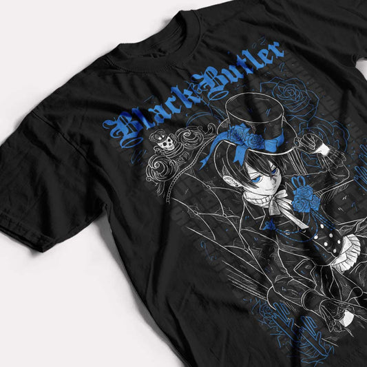 BLACK BUTLER - CIEL PHANTOMHIVE- POLO MANGA CORTA