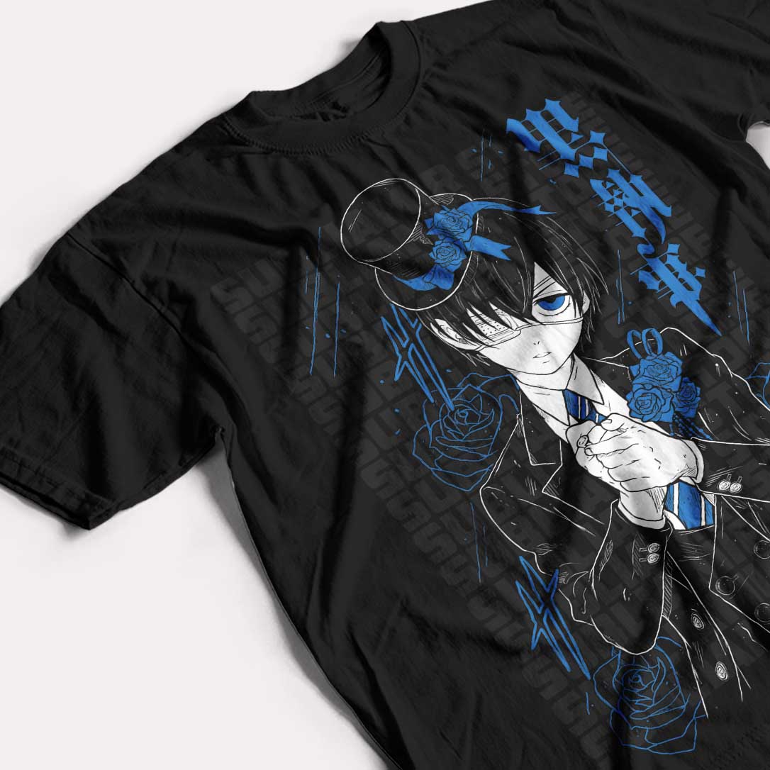 BLACK BUTLER - CIEL PHANTOMHIVE- POLO MANGA CORTA