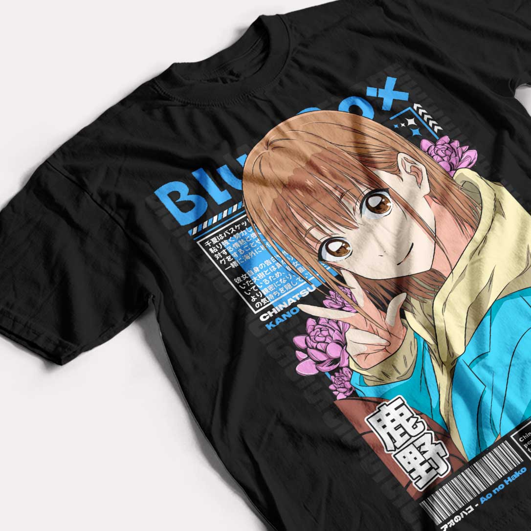 BLUE BOX - CHINATSU KANO - POLO MANGA CORTA