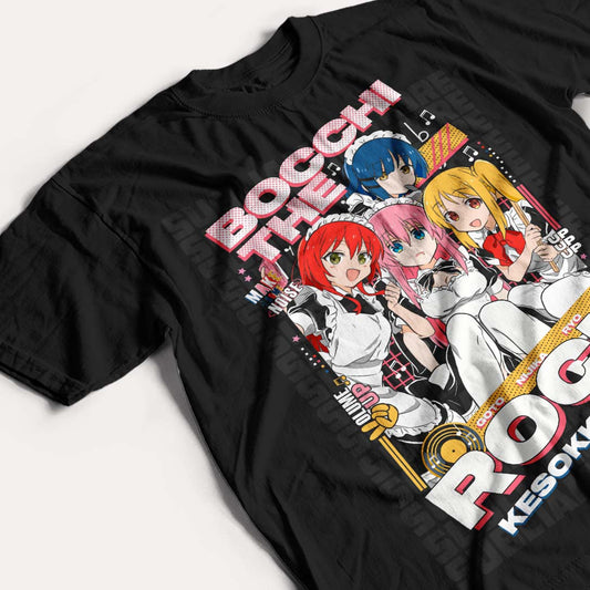 BOCCHI THE ROCK - HITORI GOTO  - POLO MANGA CORTA