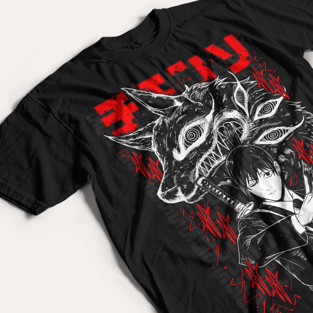 CHAINSAW MAN - AKI HAYAKAWA - POLO MANGA CORTA