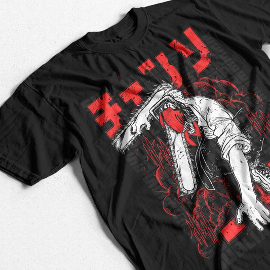 CHAINSAW MAN - DENJI - POLO MANGA CORTA