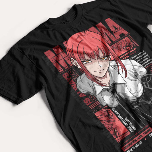 CHAINSAW MAN - MAKIMA - POLO MANGA CORTA
