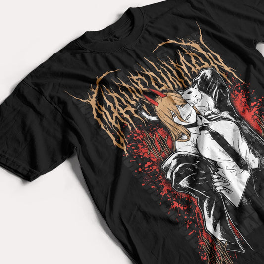 CHAINSAW MAN - POWER - POLO MANGA CORTA