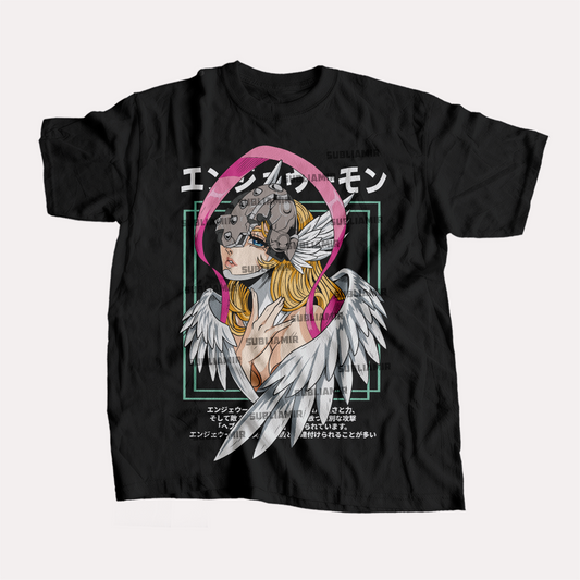 DIGIMON - ANGEWOMON-  POLO MANGA CORTA