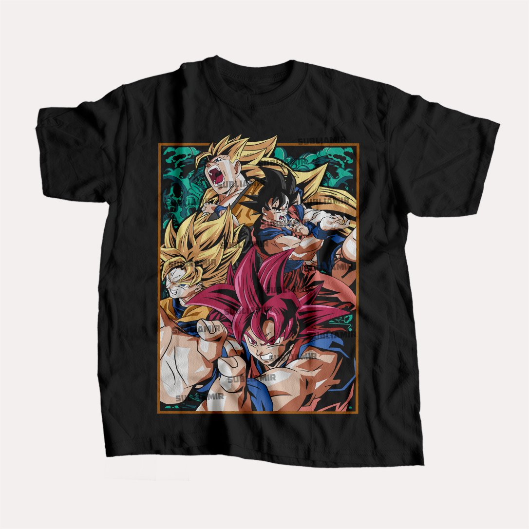 DRAGON BALL Z - GOKU - POLO MANGA CORTA