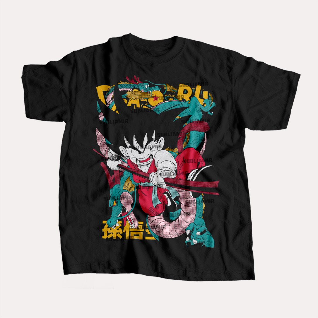 DRAGON BALL Z - GOKU- POLO MANGA CORTA