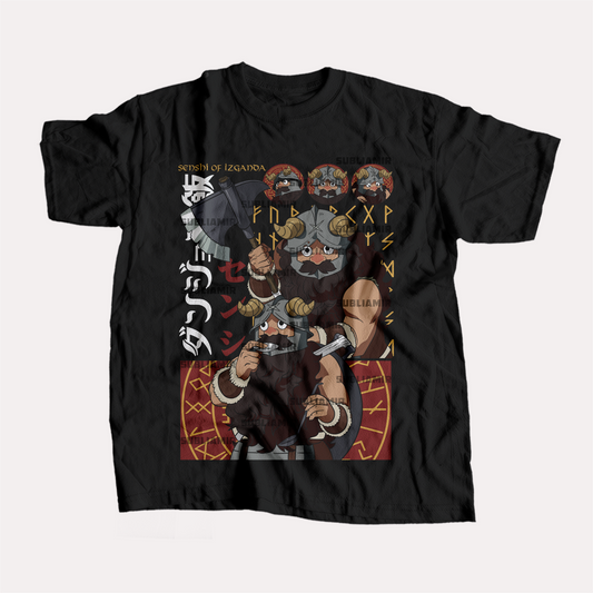 DUNGEON MESHI - SENSHI - POLO MANGA CORTA