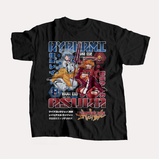 EVANGELION - ASUKA-REI - POLO MANGA CORTA