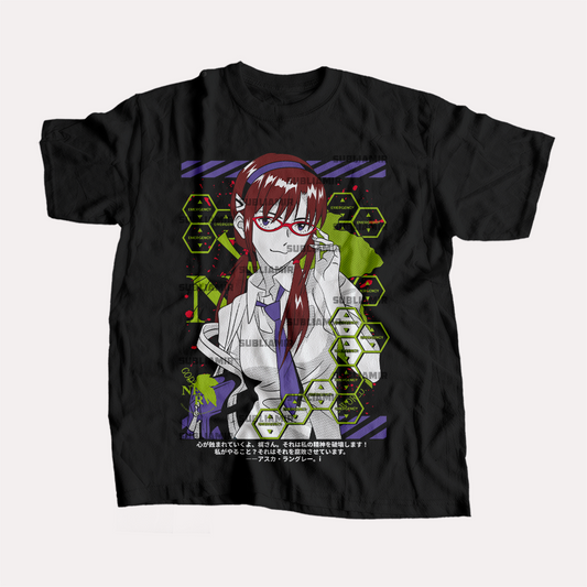 EVANGELION - MARI MAKINAMI - POLO MANGA CORTA