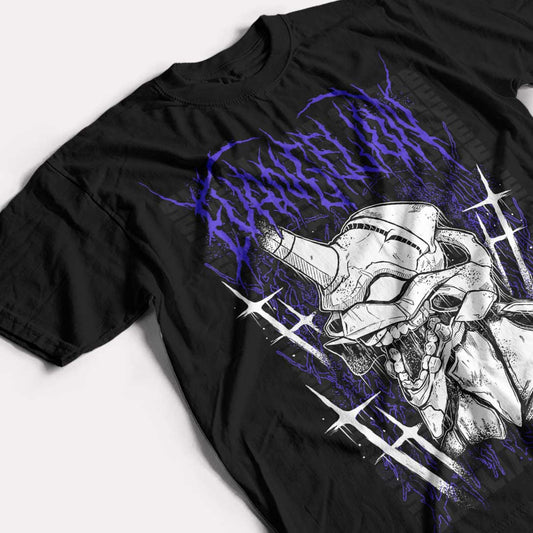 EVANGELION - EVA 01 - POLO MANGA CORTA